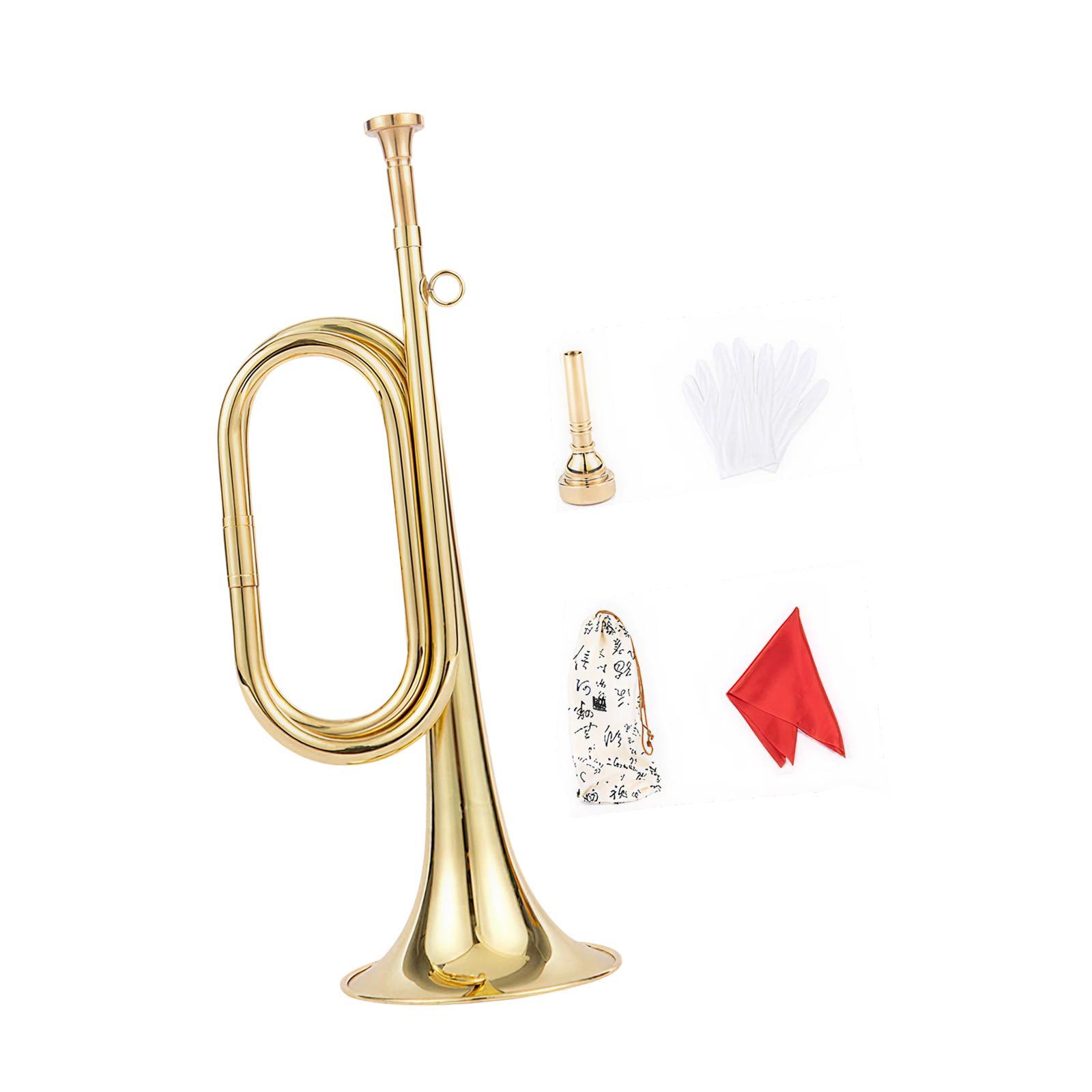 Blowing Bugle Brass Trumpet Be - Musical Instrument Bugle recension och pris