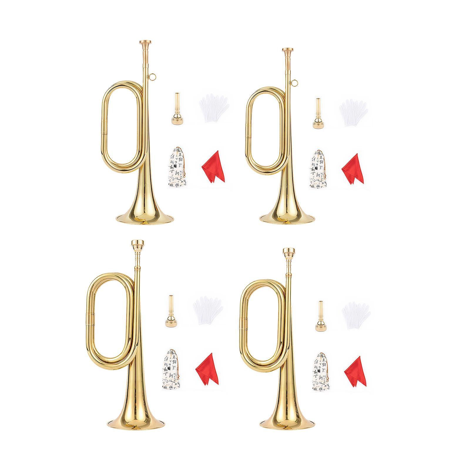 Blowing Bugle Brass Trumpet Be - Musical Instrument Bugle recension och pris