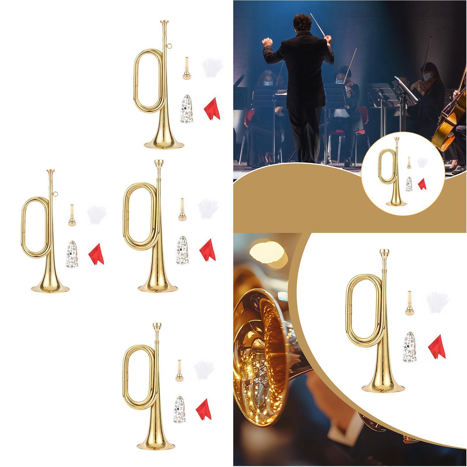 Blowing Bugle Brass Trumpet Be - Musical Instrument Bugle recension och pris