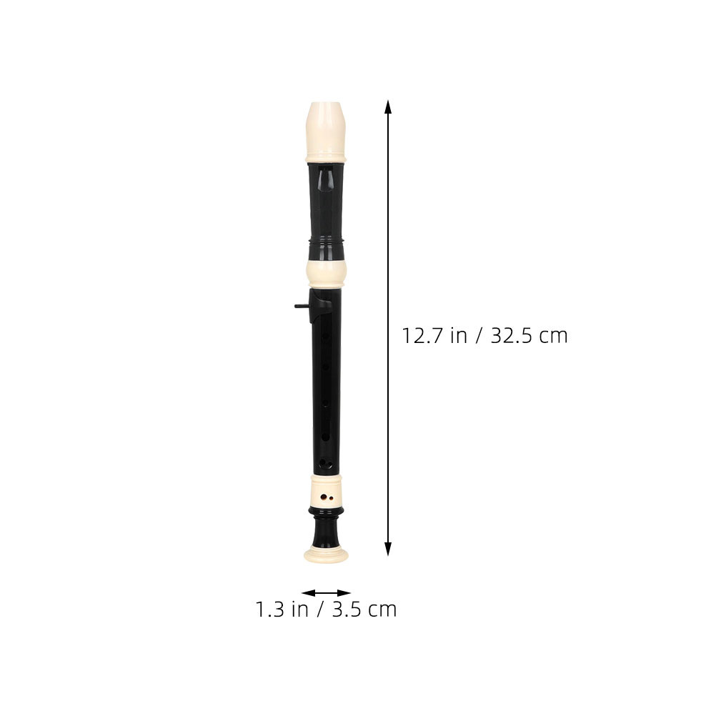 1Set 8-Hole Clarinet for Begin - Soprano Recorder Plastic recension och pris