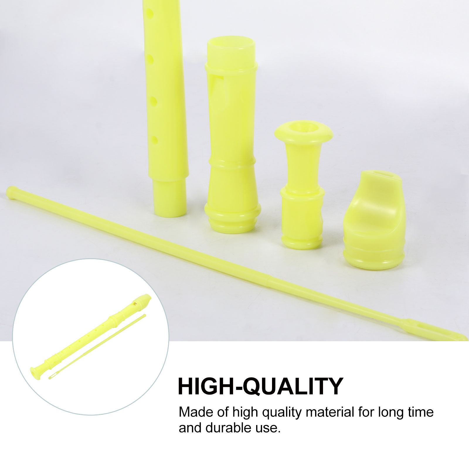 1Set Children Soprano Recorder - Soprano Recorder Plastic recension och pris