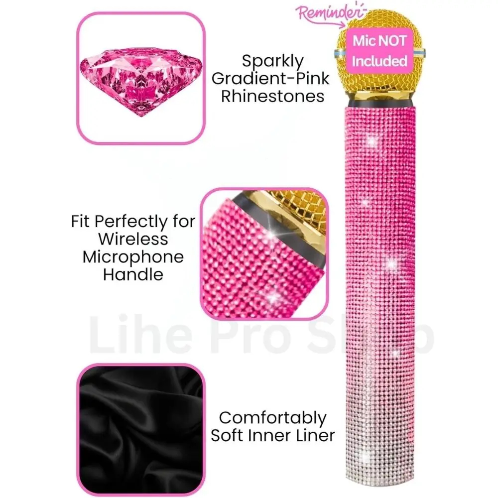 Gradient Rhinstone Wireless Mi - Shure Mic Mv7 recension och pris